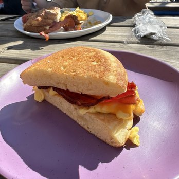 Origin Coffee Lab & Kitchen - Cheese bacon & Egg - Coffee & Tea Near Me - Arlington, Virginia