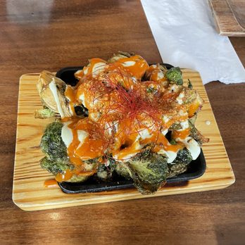 Tane Vegan Izakaya - Brussels Sprouts - Vegan Near Me - Berkeley, California Tane Vegan Izakaya - Brussels Sprouts - Vegan Near Me - Berkeley, California