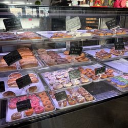 Hermiston Donut Shop - Doughnut case