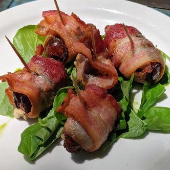 Bohemian Biergarten - Bacon wrapped, cheese stuffed dates! - German Near Me - Boulder, Colorado Bohemian Biergarten - Bacon wrapped, cheese stuffed dates! - German Near Me - Boulder, Colorado
