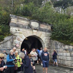 Das Kehlsteinhaus - Entrance to the elevator
