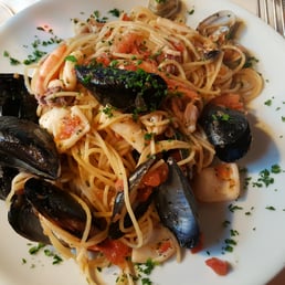 Seafood spaghetti