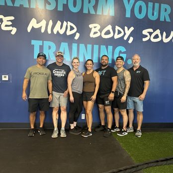BFT Blue Diamond - BFT owners and us after our workout. - Circuit Training Gyms Near Me - Las Vegas, Nevada