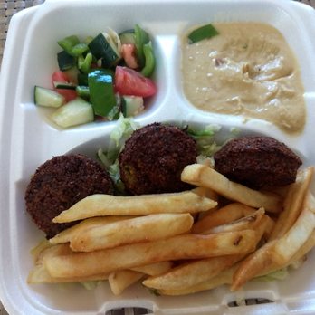 Gaters Restaurant - Falafel platter with fries instead of the 4th falafel. - Middle Eastern Near Me - Fremont, California Gaters Restaurant - Falafel platter with fries instead of the 4th falafel. - Middle Eastern Near Me - Fremont, California