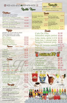 Menu photo 3 Hidalgo Heritage The Barbecue House Concord, CA
