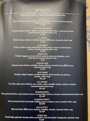 Menu photo 6 Wrap City Concord, NH