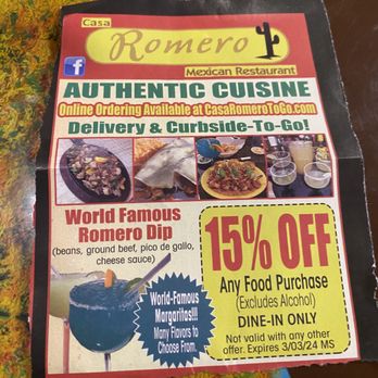 Casa Romero - Coupon Dining - Mexican Near Me - East Alton, Illinois Casa Romero - Coupon Dining - Mexican Near Me - East Alton, Illinois