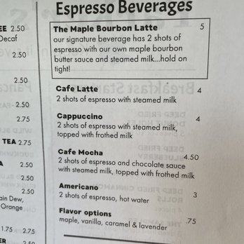 Parker’s Maple Barn - Interesting beverage suggestion? - Breakfast & Brunch Near Me - Mason, New Hampshire