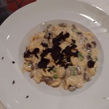 Tra di Noi - This pasta was brought out in a cheese wheel and topped with fresh truffle!! - Italian Near Me - Malibu, California