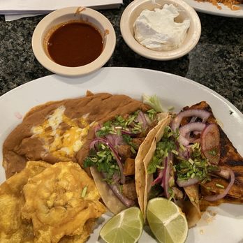 La Fogata Mexican Food - L-23. Two Tacos Lunch Special - Mexican Near Me - North Palm Beach, Florida