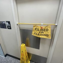 Wawa - Who the h closes the bathroom at rush hour?... Everywhere I go man.