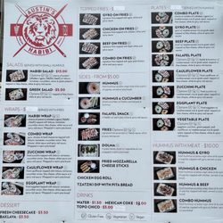 Austin's Habibi - November 2023 Menu
