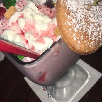 Iggy's Boardwalk - I think this was called the Very Berry Gummy Bear Milkshake. It was delicious and just so pleasing to look at. Well worth getting. - Seafood Near Me - Warwick, Rhode Island Iggy's Boardwalk - I think this was called the Very Berry Gummy Bear Milkshake. It was delicious and just so pleasing to look at. Well worth getting. - Seafood Near Me - Warwick, Rhode Island