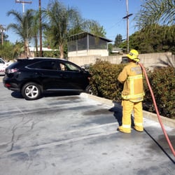 Fire Departments - Vehicle into gas meter