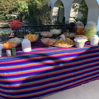 Rancho Las Fuentes - Table with appetizers for our guests to enjoy before dinner - Venues & Event Spaces Near Me - Bloomington, California Rancho Las Fuentes - Table with appetizers for our guests to enjoy before dinner - Venues & Event Spaces Near Me - Bloomington, California