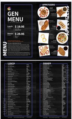 Menu photo 1 Gen Korean BBQ House Cerritos, CA Menu photo 1 Gen Korean BBQ House Cerritos, CA