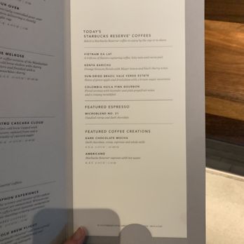 Starbucks - Menu - Coffee & Tea Near Me - Atlanta, Georgia Starbucks - Menu - Coffee & Tea Near Me - Atlanta, Georgia
