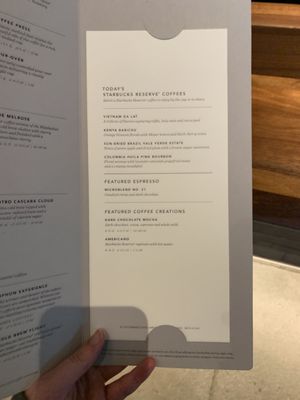 Menu photo 5 Starbucks Atlanta, GA Menu photo 5 Starbucks Atlanta, GA
