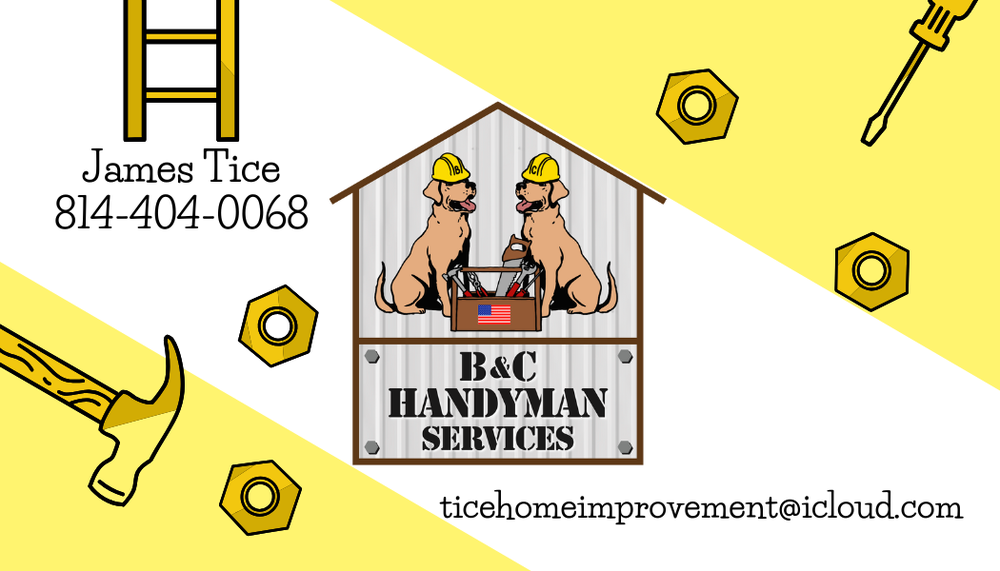 Slide of B&C Handyman Services