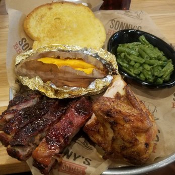 Sonny's BBQ - Ribs & chicken plate - Barbeque Near Me - Palm Bay, Florida Sonny's BBQ - Ribs & chicken plate - Barbeque Near Me - Palm Bay, Florida