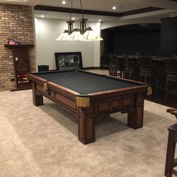 Bacues Billiards - 9' Golden West re-covered in Black felt