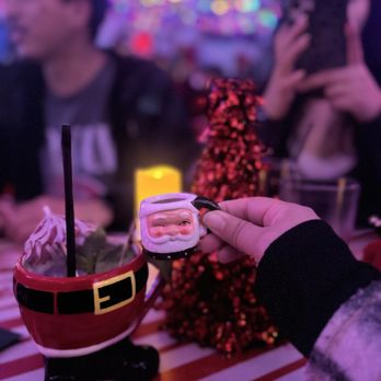 The Ordinarie - Naughty Santa shot and yippee ki yay mother f****r! - New American Near Me - Long Beach, California