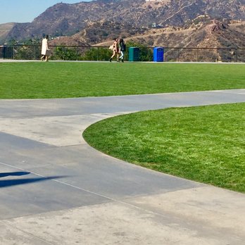 Griffith Observatory - The Hollywood sign from the Griffith - Observatories Near Me - Los Angeles, California