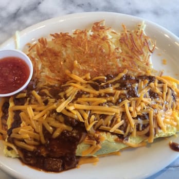 Angela's Cafe - Chili cheese omelette. It's exactly how it sounds. - Breakfast & Brunch Near Me - Dallas, Texas