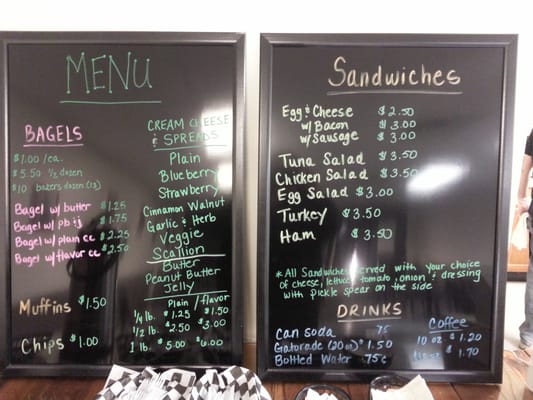 Menu photo 2 JT's Bagels Conneaut, OH