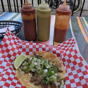 Roxys Tacos - The carne asada taco, our #1 of 5 during our taco crawl - Mexican Near Me - San Diego, California Roxys Tacos - The carne asada taco, our #1 of 5 during our taco crawl - Mexican Near Me - San Diego, California
