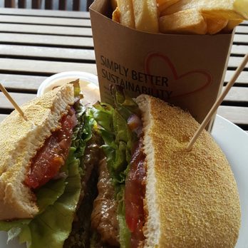 Burger Wisconsin - Vege Deluxe with Potatoe Fries - Burgers Near Me - Auckland, AUK Burger Wisconsin - Vege Deluxe with Potatoe Fries - Burgers Near Me - Auckland, AUK