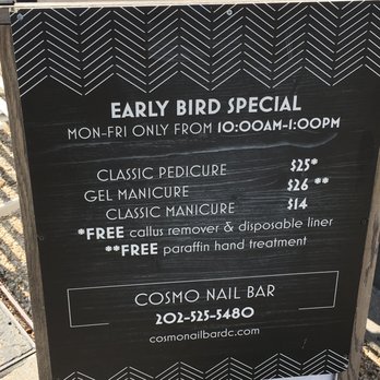 Cosmo Nail Bar - Amazing weekday deals! - Nail Salons Near Me - Washington, DC, District of Columbia