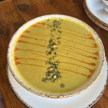 peasants FEAST - Butternut squash soup - American Near Me - Solvang, California