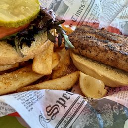 Blackened Mahi Sandwich