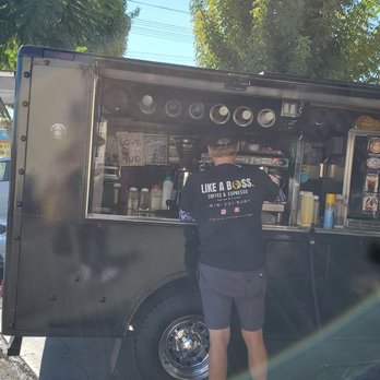 Like A Boss Coffee - Making my coffe - Food Trucks Near Me