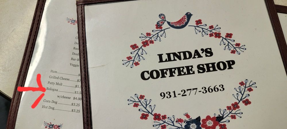 Linda's Coffee Shop Logo