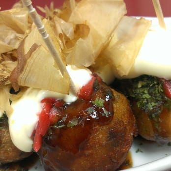Foo Foo Tei - Takoyaki with the additional 50 cents mayo - Tapas/Small Plates Near Me - Hacienda Heights, California