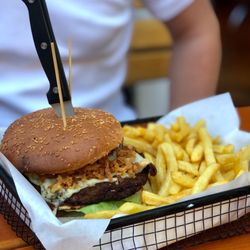 Chevy - Giant Barbecue Burger