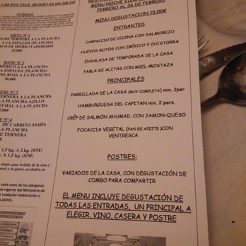La Cava de Juani - Menu para tragaldabas - Modern European Near Me - Madrid, M