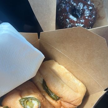 2 Rivers Coffee - Jalepeno Sausage Kolache & Gluten Free Chocolate Donut - Coffee & Tea Near Me - New Braunfels, Texas 2 Rivers Coffee - Jalepeno Sausage Kolache & Gluten Free Chocolate Donut - Coffee & Tea Near Me - New Braunfels, Texas