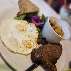 Evviva Breakfast & Lunch - Steak and 3 egss
