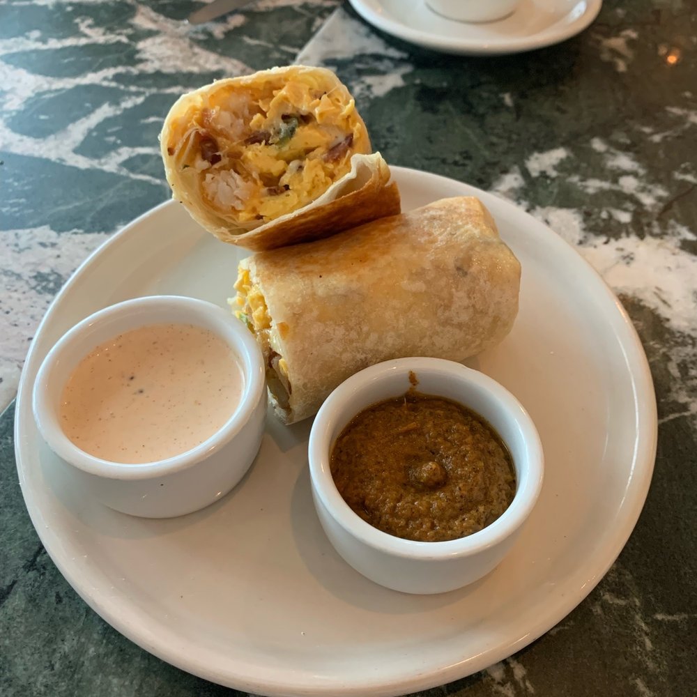 Great White - Breakfast Burrito - Cafes Near Me - Los Angeles, California