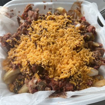 Shep's Bar-B-Q & Catering - Mailman... this is a huge container, almost more than you can eat in one sitting. Delicious - Barbeque Near Me - Palestine, Texas