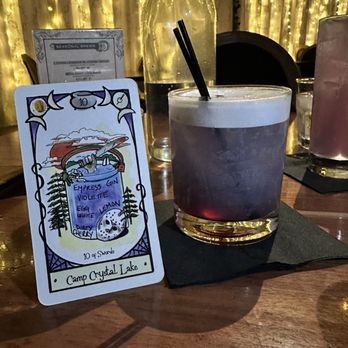 The Cauldron - Tarot Deck Cocktail: Camp Crystal Lake - French Near Me - Buena Park, California The Cauldron - Tarot Deck Cocktail: Camp Crystal Lake - French Near Me - Buena Park, California
