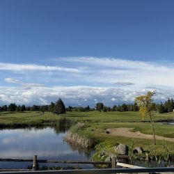 Beautiful view over the golf course