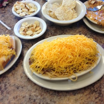 Skyline Chili - 4 way chili with a cheese coney best thing after a long night out on the town - Fast Food Near Me - Mason, Ohio Skyline Chili - 4 way chili with a cheese coney best thing after a long night out on the town - Fast Food Near Me - Mason, Ohio