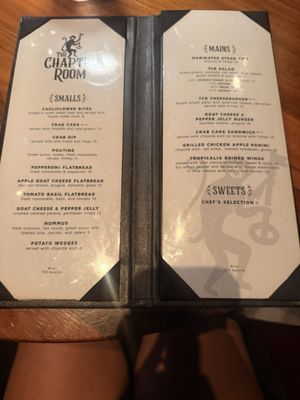 Menu photo 1 The Chapter Room Sandy Springs, GA