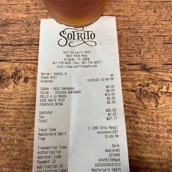 Sofrito Latin Cafe - Lunch for 2 - Latin American Near Me - Orlando, Florida Sofrito Latin Cafe - Lunch for 2 - Latin American Near Me - Orlando, Florida