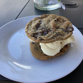 Brea's Bakery + Bistro - Cherry chocolate ice cream sandwich, I couldn't resist... - Food Trucks Near Me - Elgin, Arizona