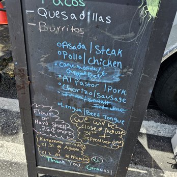 Delicioso Taco Truck - Current menu as of August 1st 2024 - Mexican Near Me - Boynton Beach, Florida Delicioso Taco Truck - Current menu as of August 1st 2024 - Mexican Near Me - Boynton Beach, Florida